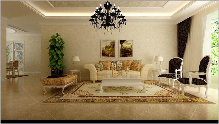 现代欧式简洁温馨舒适家居装饰住宅设计方案艺术装饰设计室内设计效果